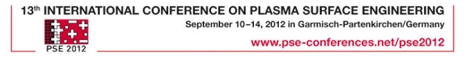 13th International Conference on Plasma Surface Engineering